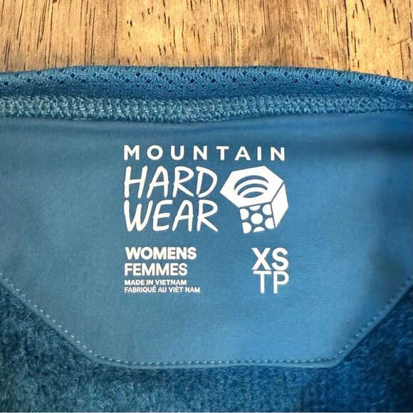 Mountain Hardwear Women’s AirMesh Long-Sleeve Crew Shirt Caspian Ski Hike Sz XS - Picture 6 of 12